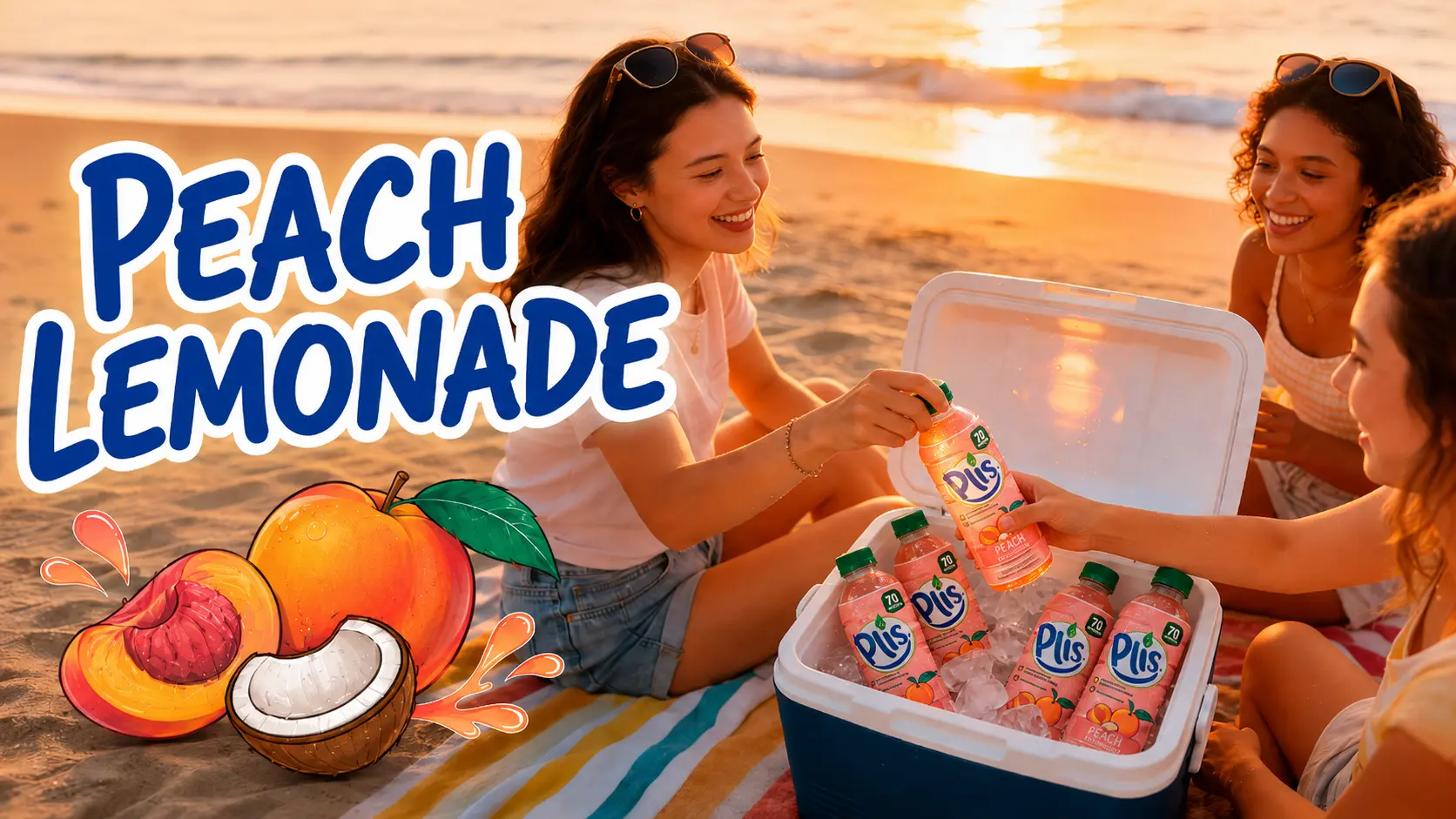 Plis Peach Lemonade