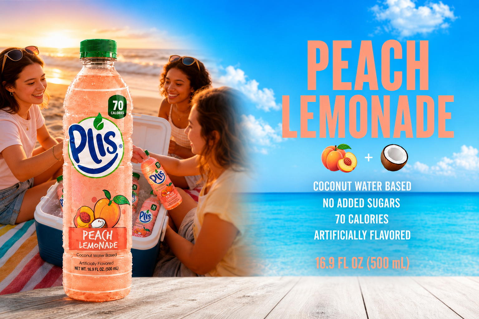 Plis Peach Lemonade